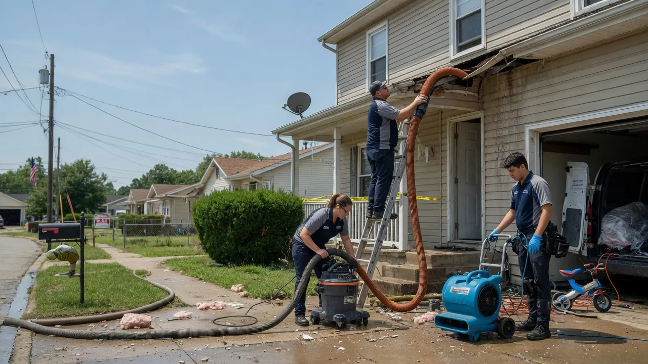 Water Damage Restoration in Bally, PA near me